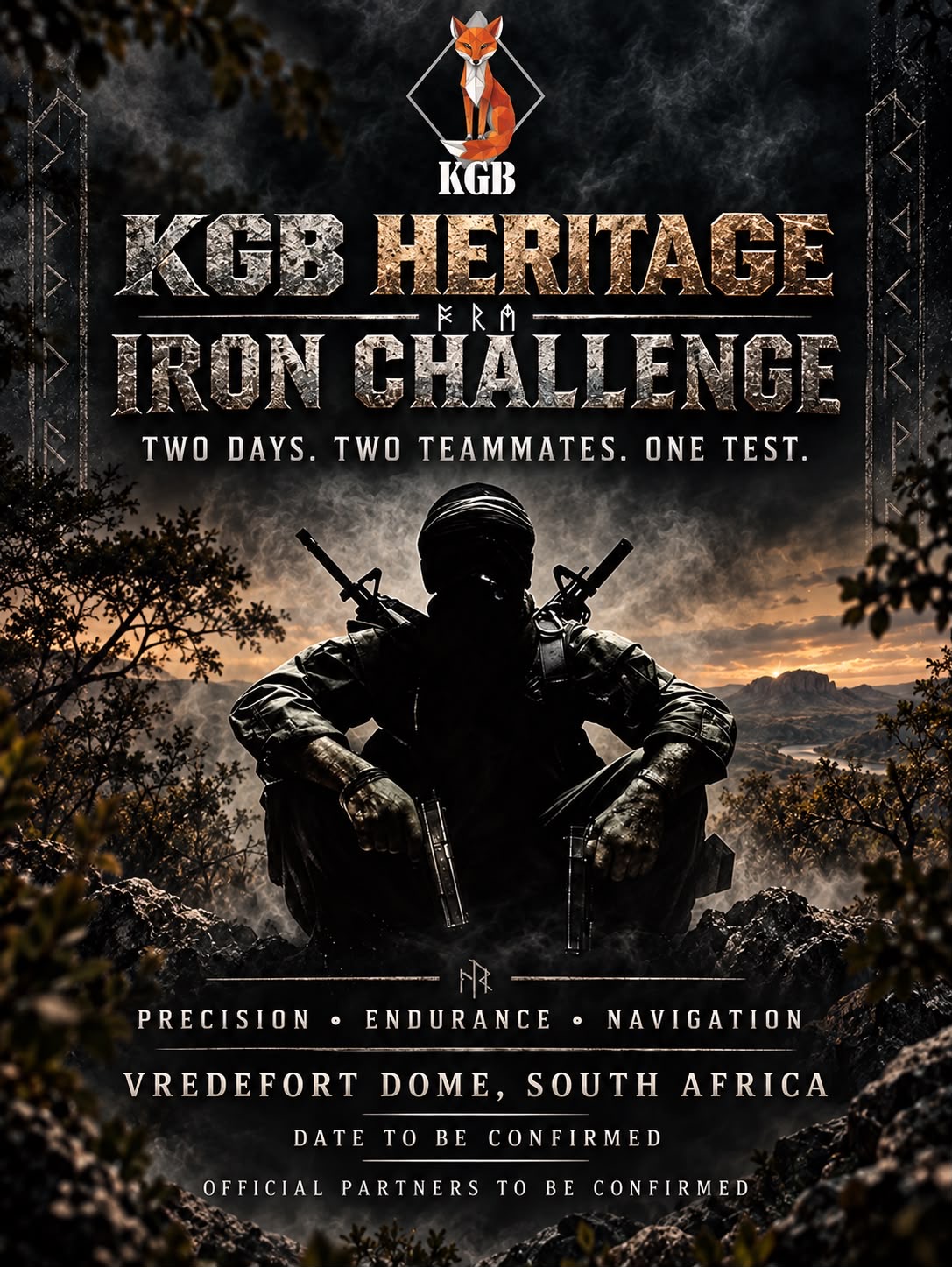 KGB IRON Challenge poster