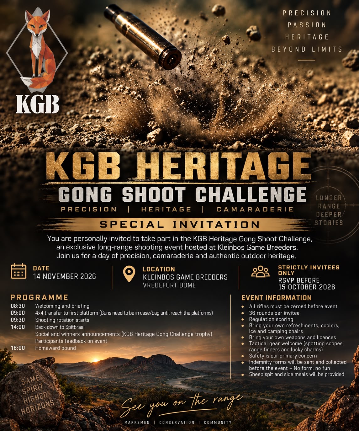 Heritage Gong Challenge poster